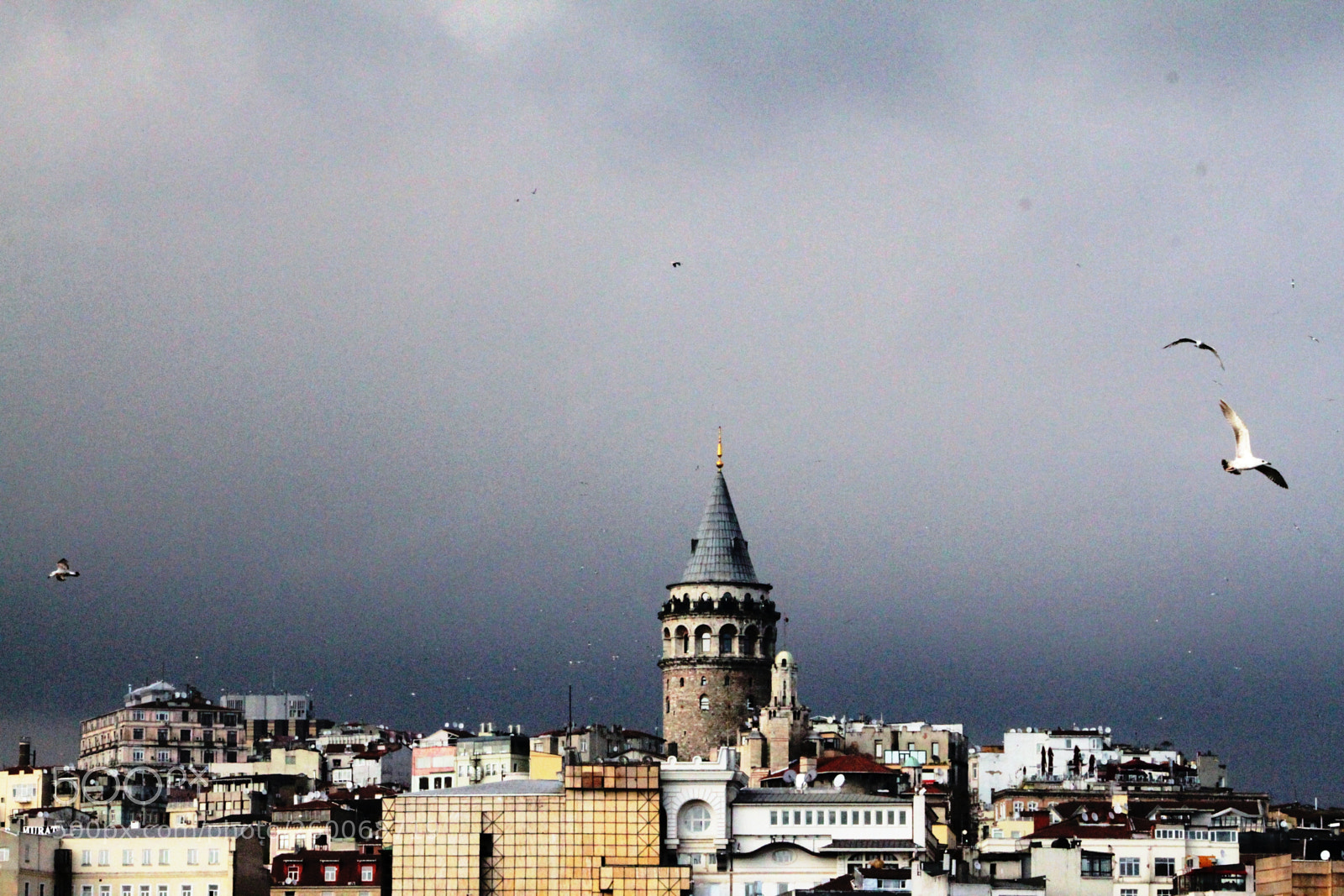 Canon EOS 500D (EOS Rebel T1i / EOS Kiss X3) sample photo. Galata tower, istanbul photography