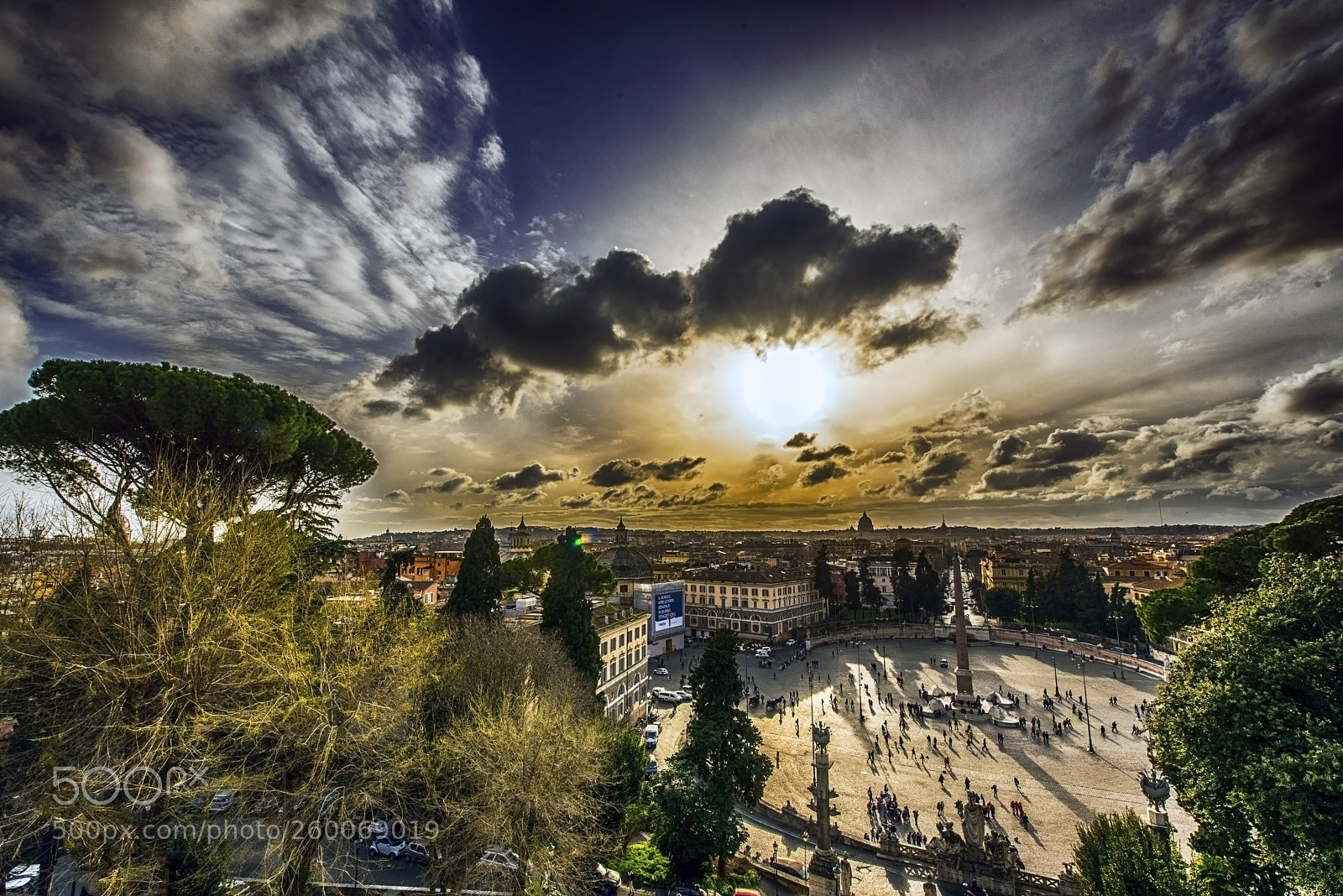 Nikon D750 sample photo. Sunset in rome photography