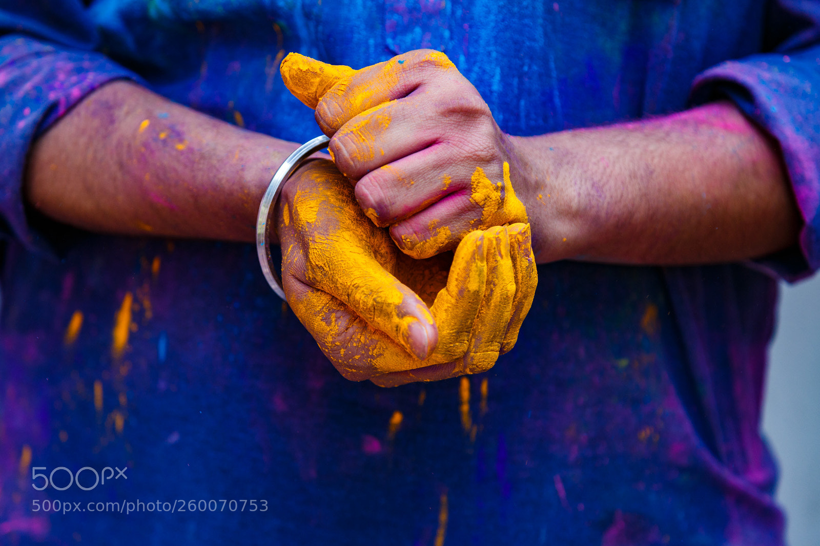 Canon EOS 6D sample photo. Celebration of holi in photography