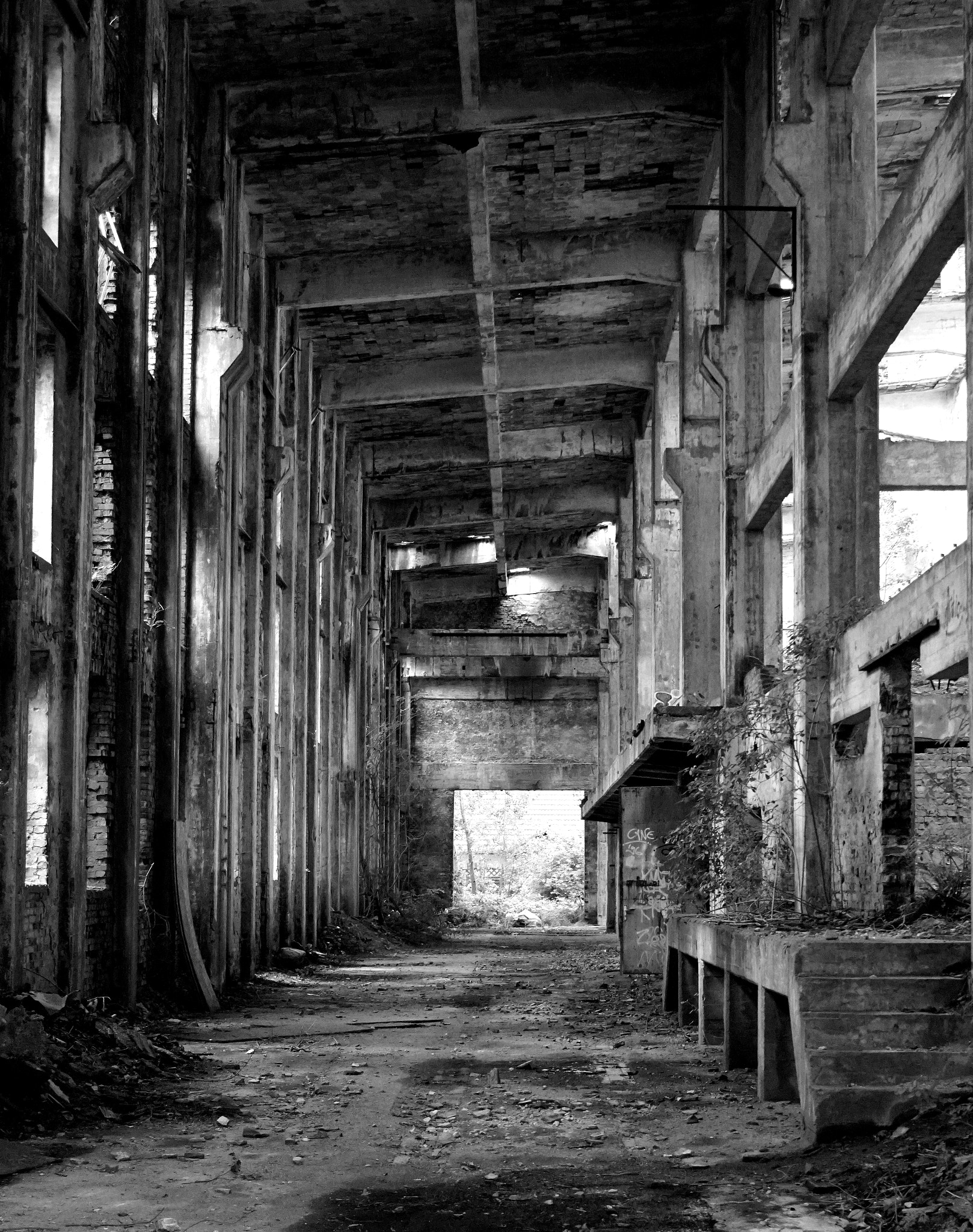 Sony SLT-A68 sample photo. Industrial cathedral photography