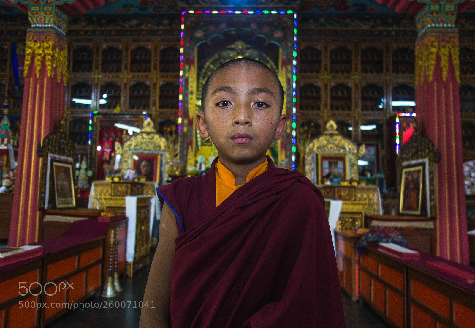 Sony Cyber-shot DSC-RX100 sample photo. Little monk photography