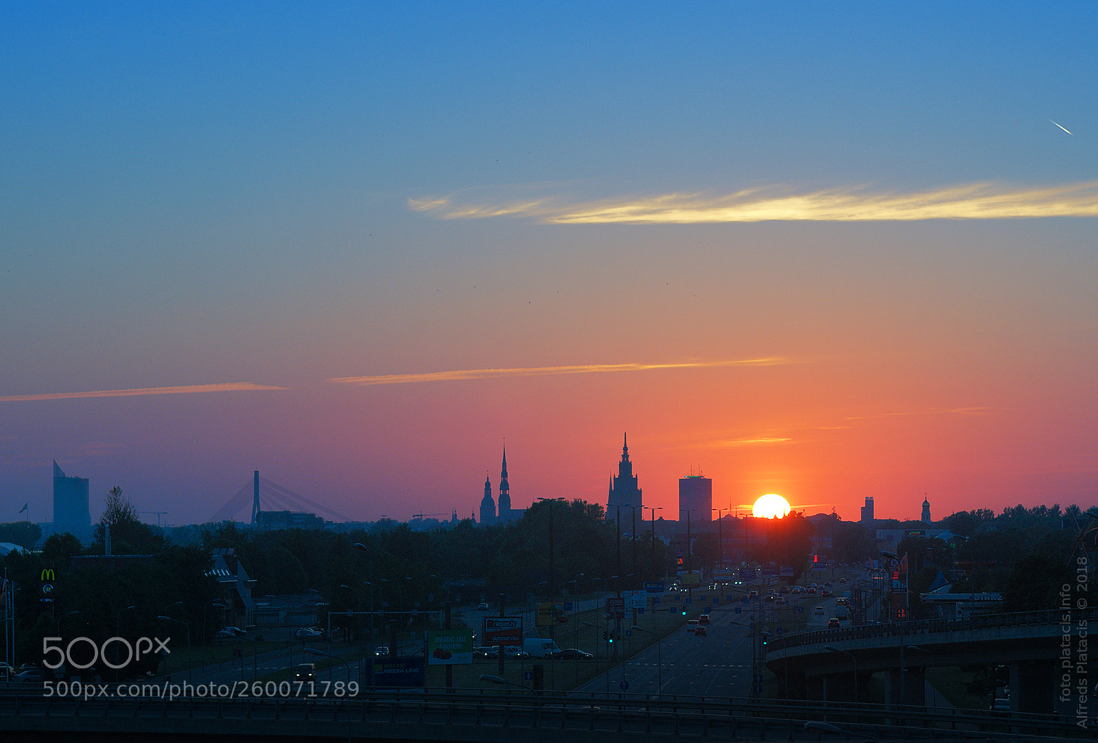 Nikon D300 sample photo. Sunset in the city photography