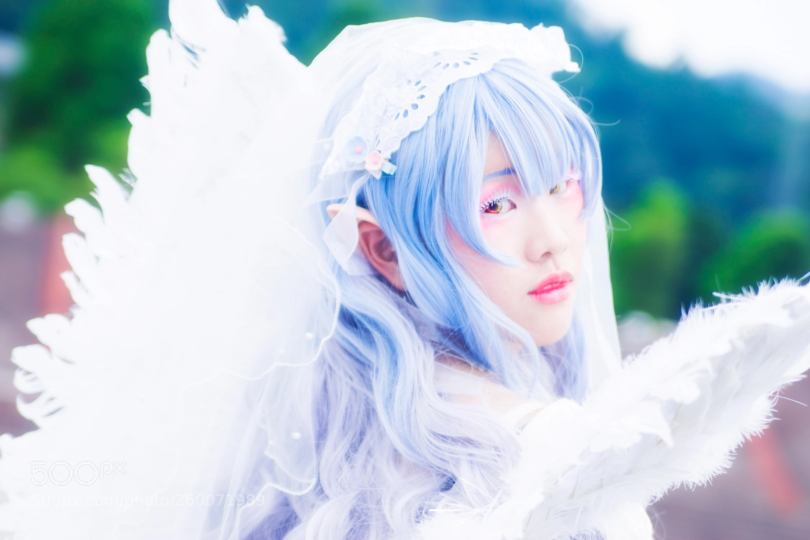 Sony a6000 sample photo. Remilia scarlet - angel photography