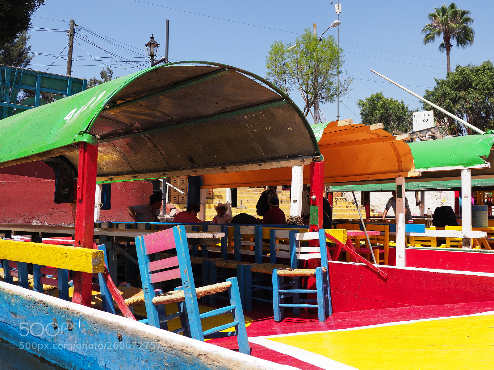 Olympus OM-D E-M1 Mark II sample photo. Colourful mexican boats with photography