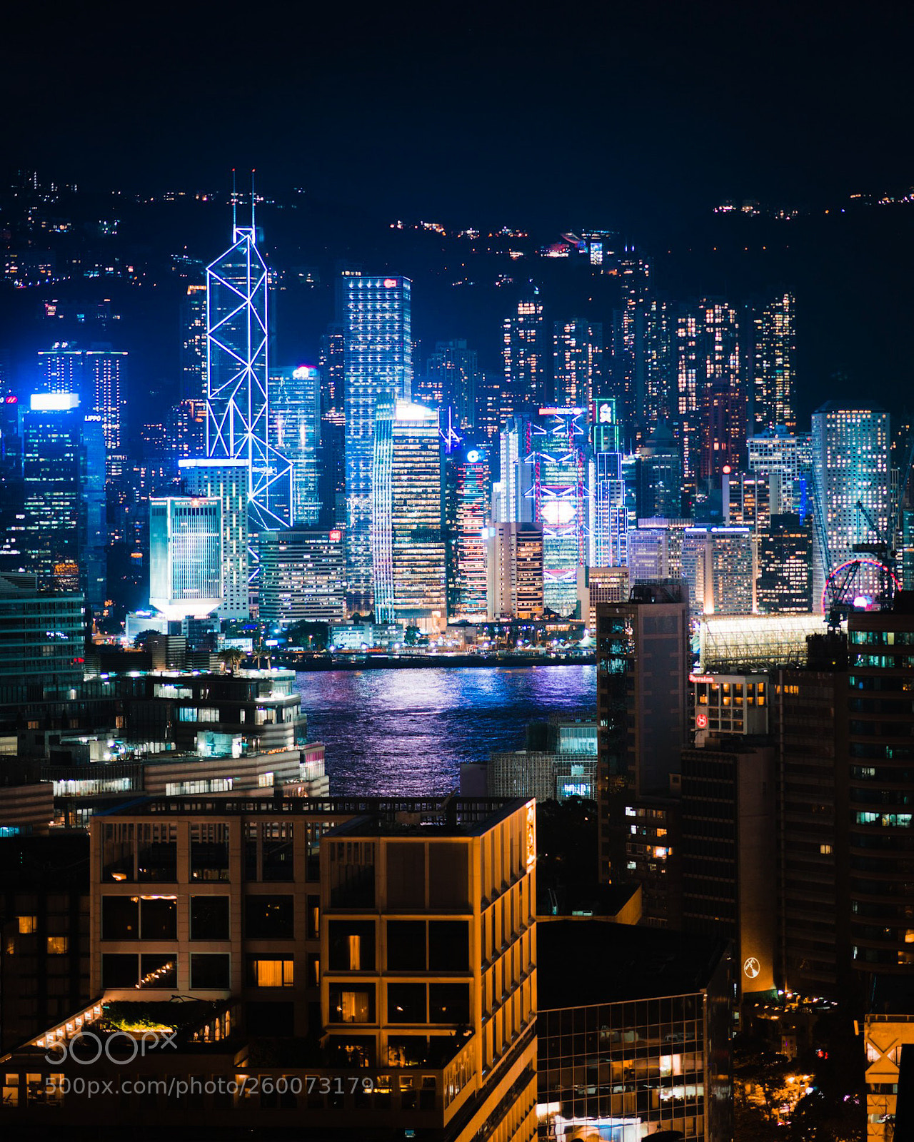 Sony a7R II sample photo. Hk skyline photography