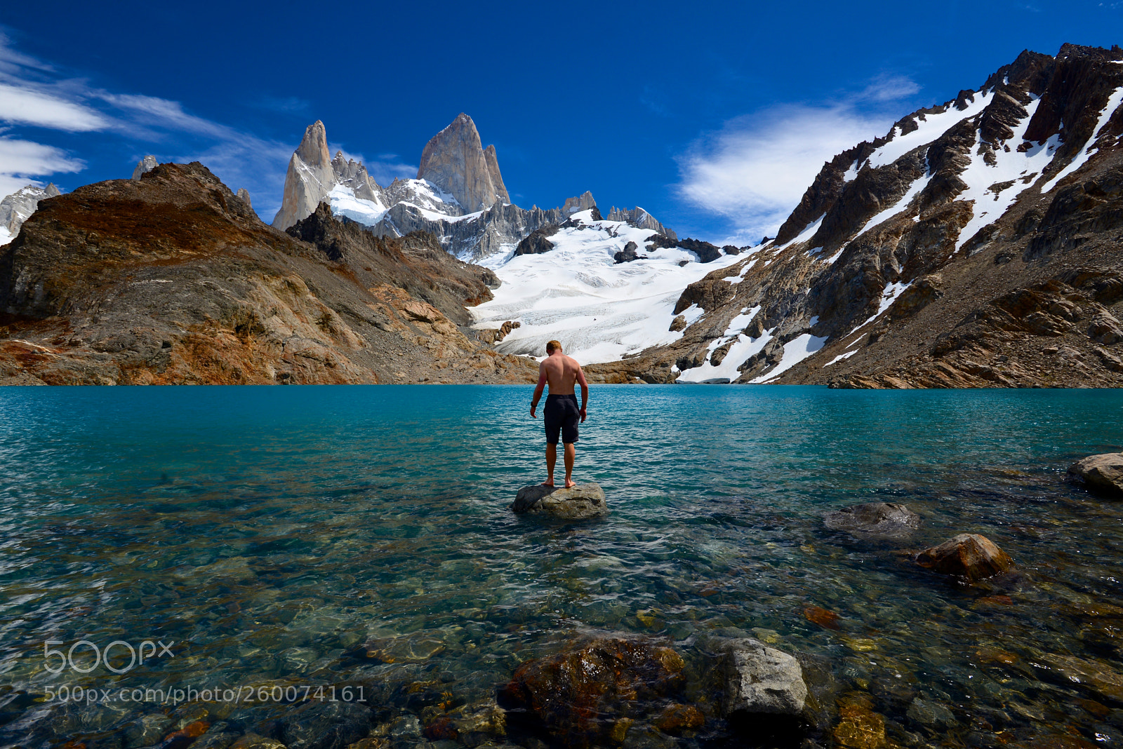 Nikon D610 sample photo. Glacier lake swimming photography