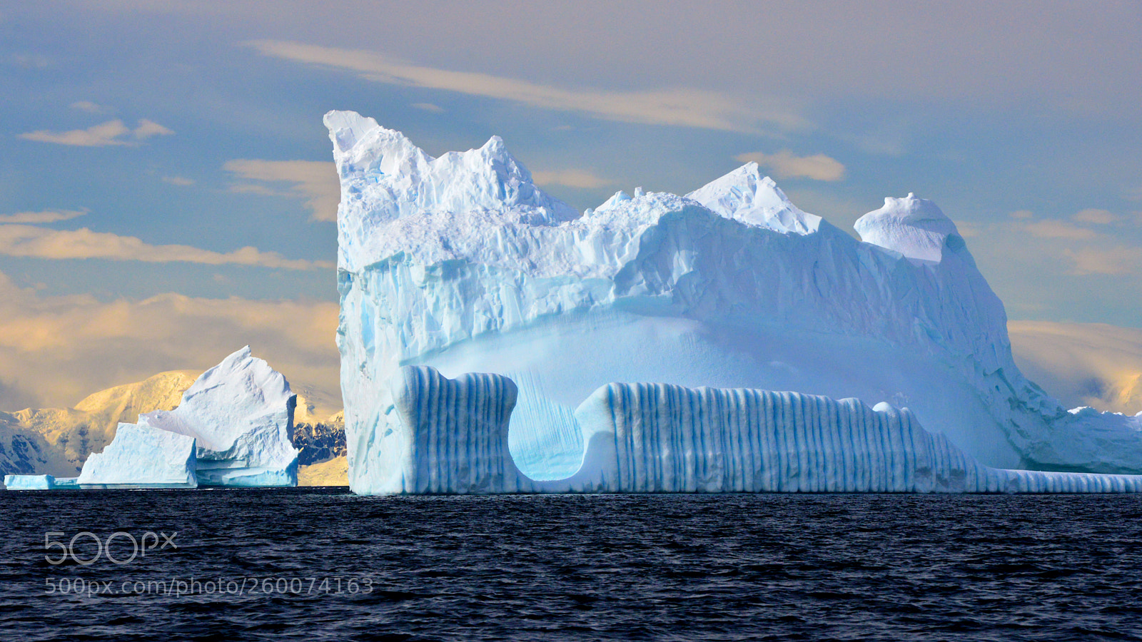 Nikon D610 sample photo. Ice castles in antarctica photography