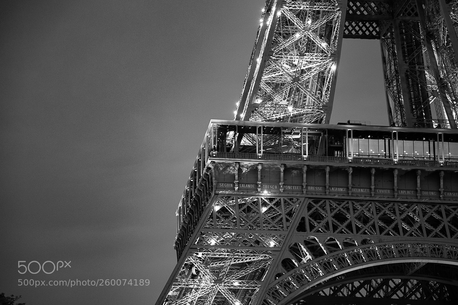 Canon EOS 6D sample photo. Eiffel tower, dusk lights photography