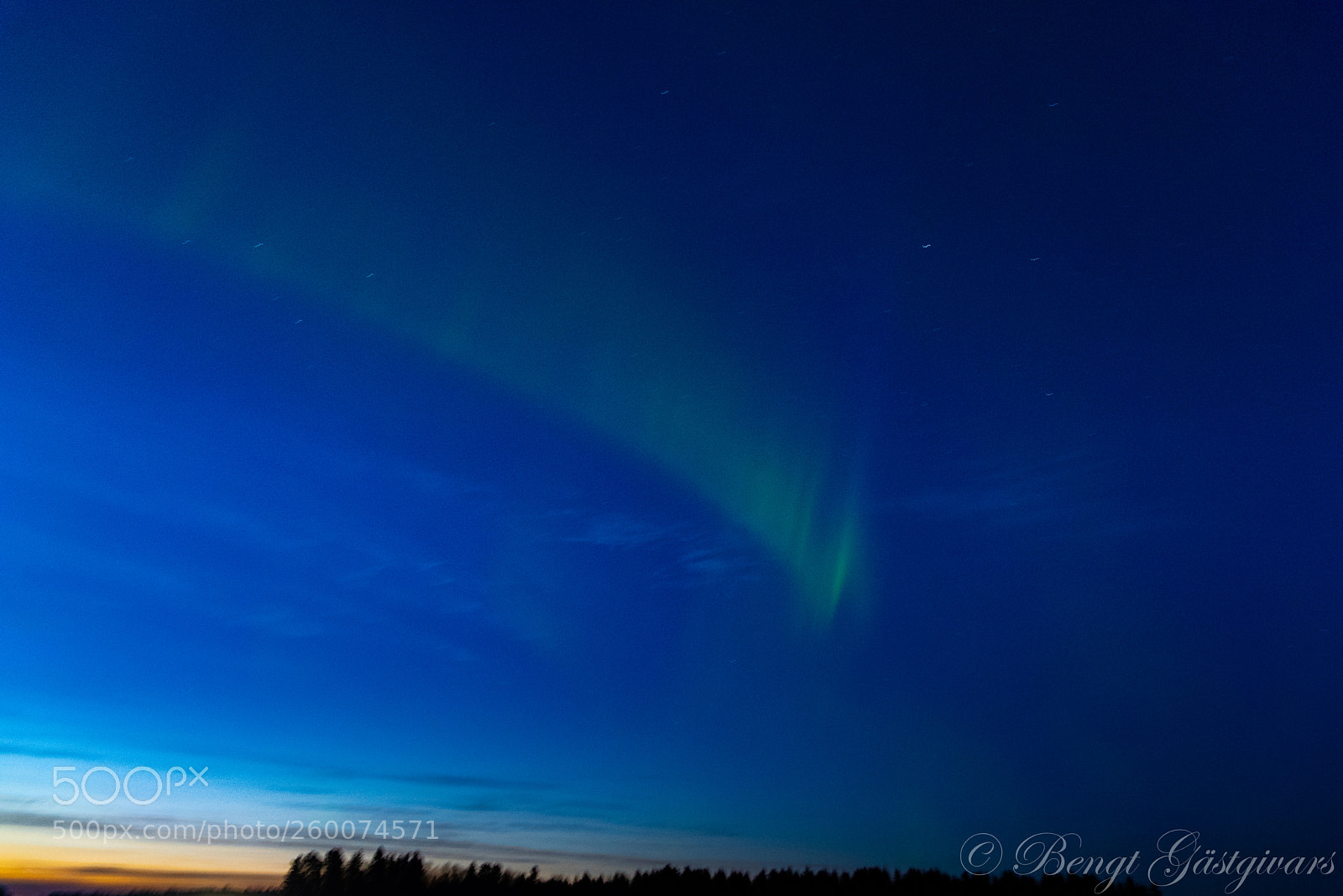 Nikon D750 sample photo. The last aurora photography