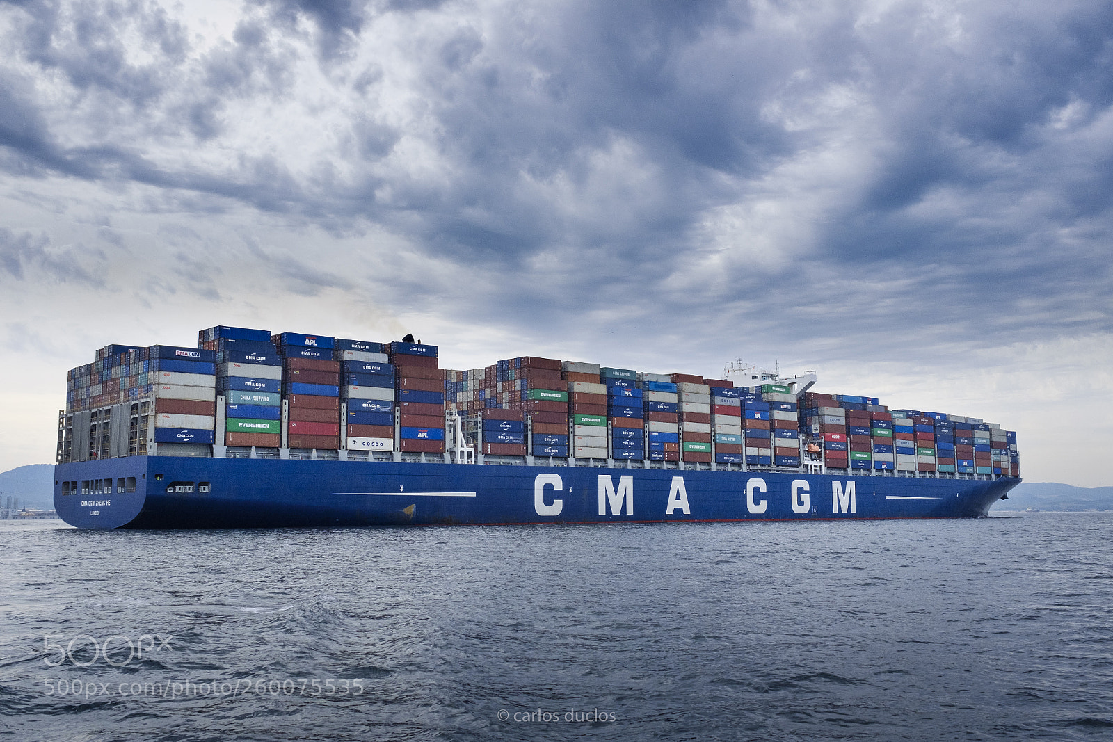 Fujifilm X100F sample photo. Cma cgm zheng he photography