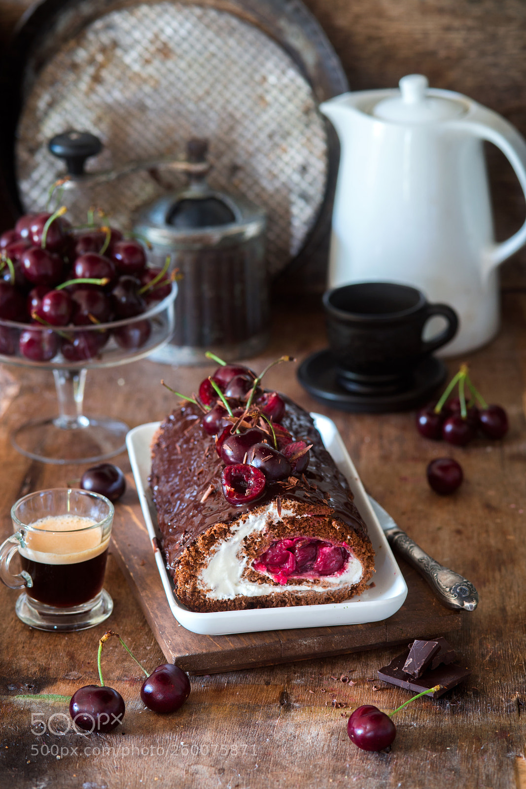 Nikon D600 sample photo. Chocolate roll photography