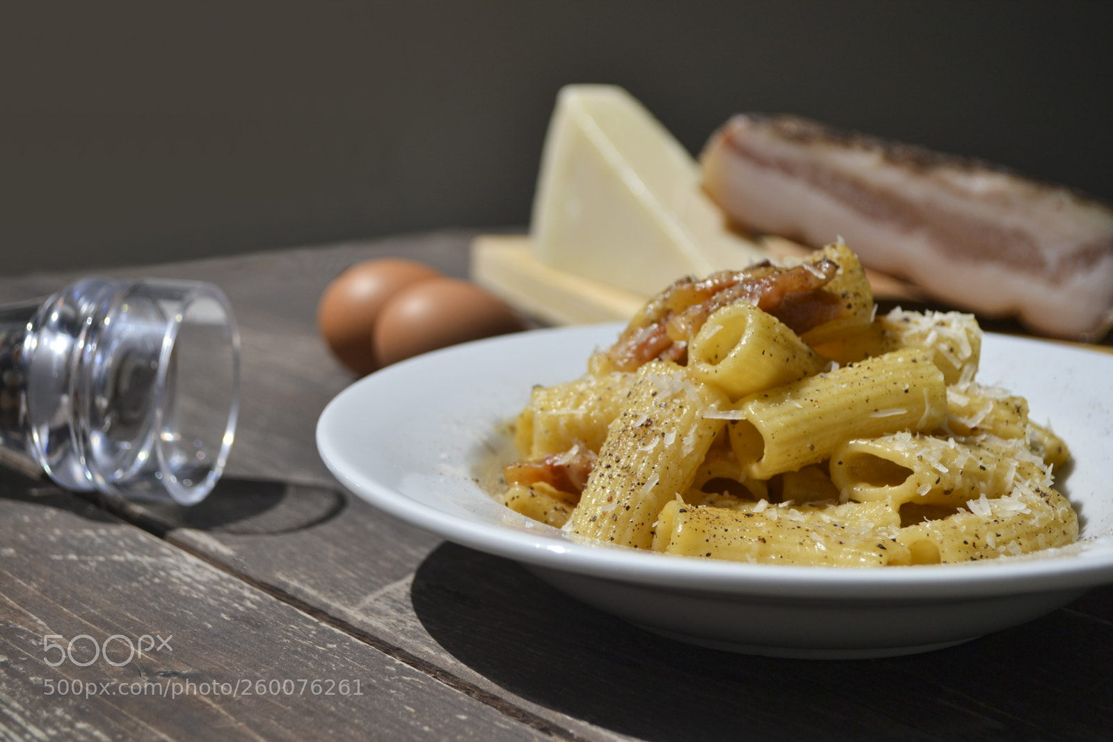 Nikon D3100 sample photo. Italian carbonara photography