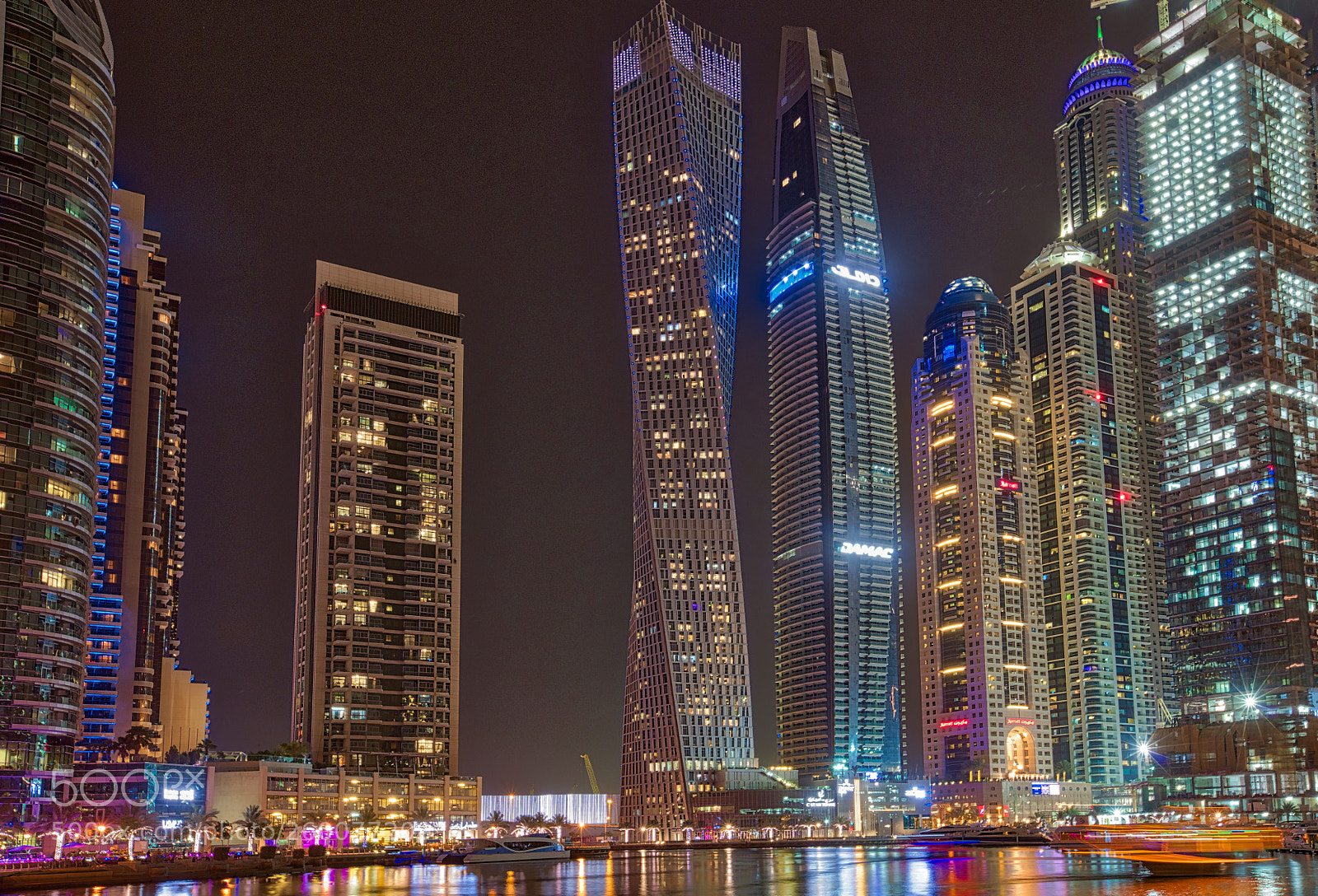 Canon EOS 5DS R sample photo. Dubai marina photography