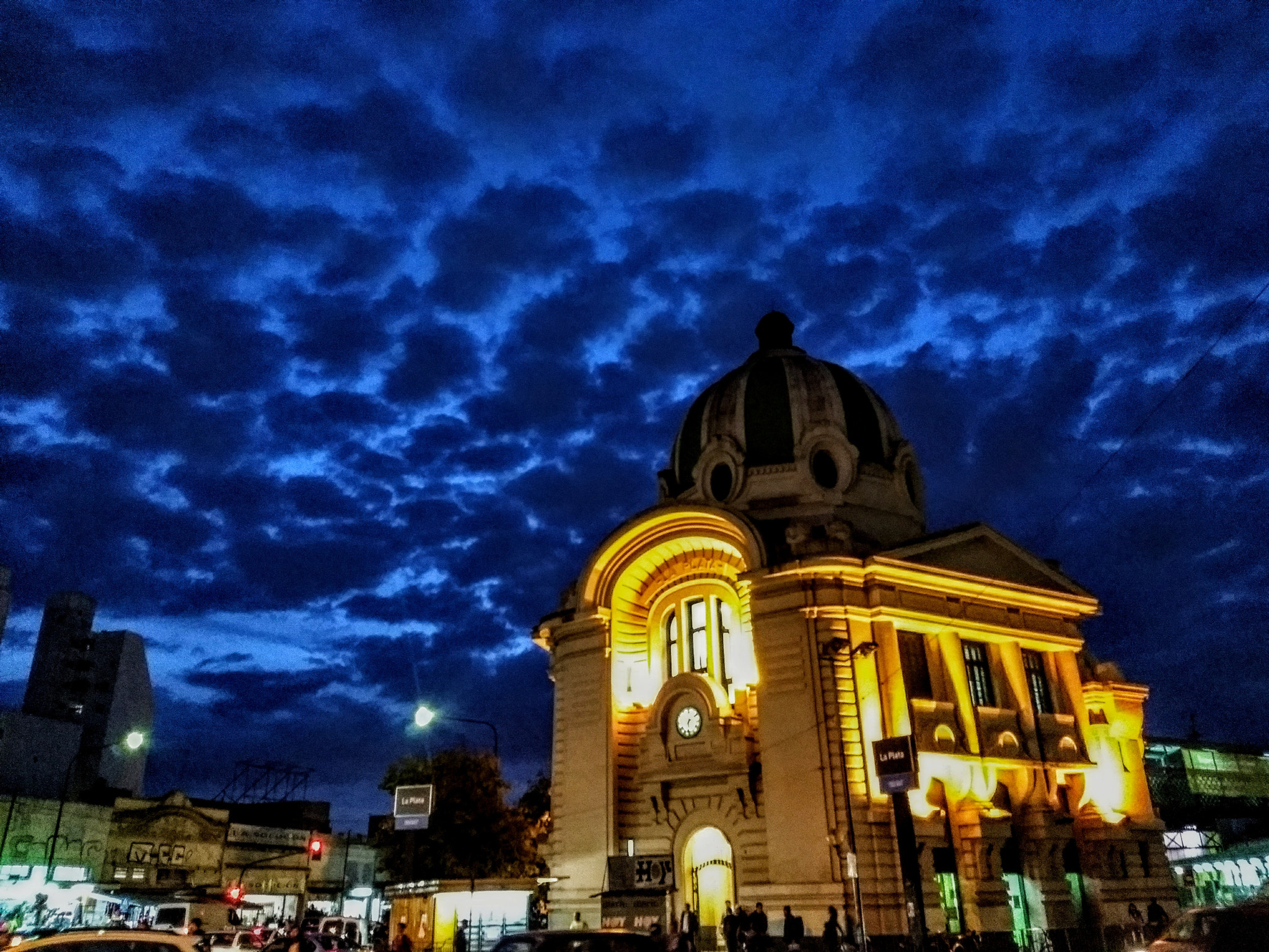Motorola Moto G (5) Plus sample photo. Train station photography
