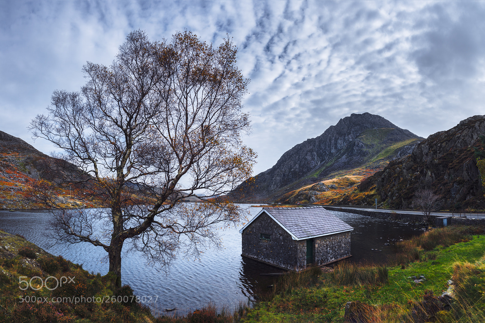 Nikon D800 sample photo. Boathouse, llyn ogwen photography