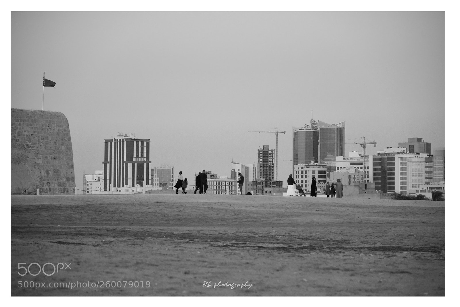 Nikon D810 sample photo. Bahrain fort photography