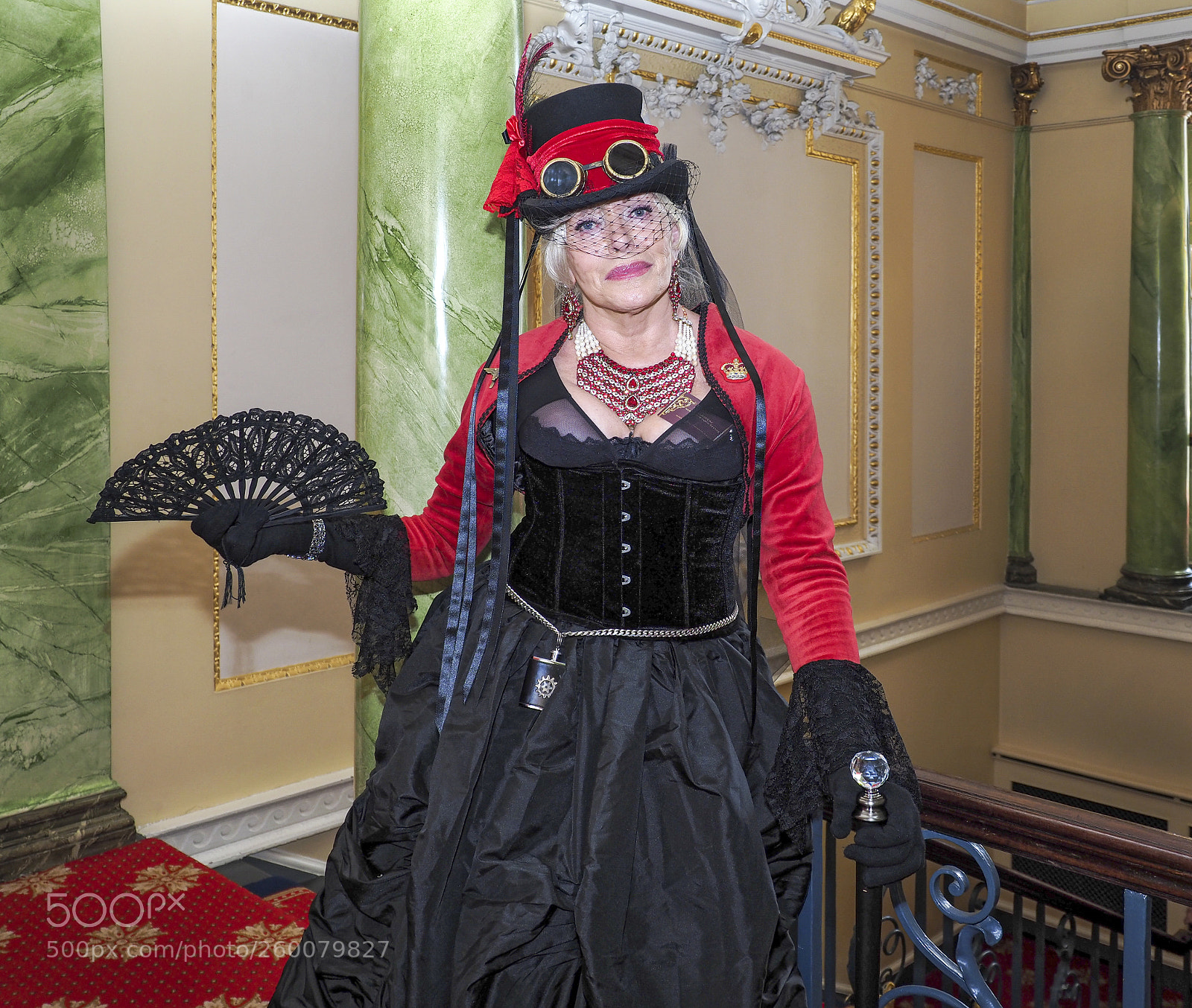 Olympus OM-D E-M1 Mark II sample photo. Lady steam punk photography