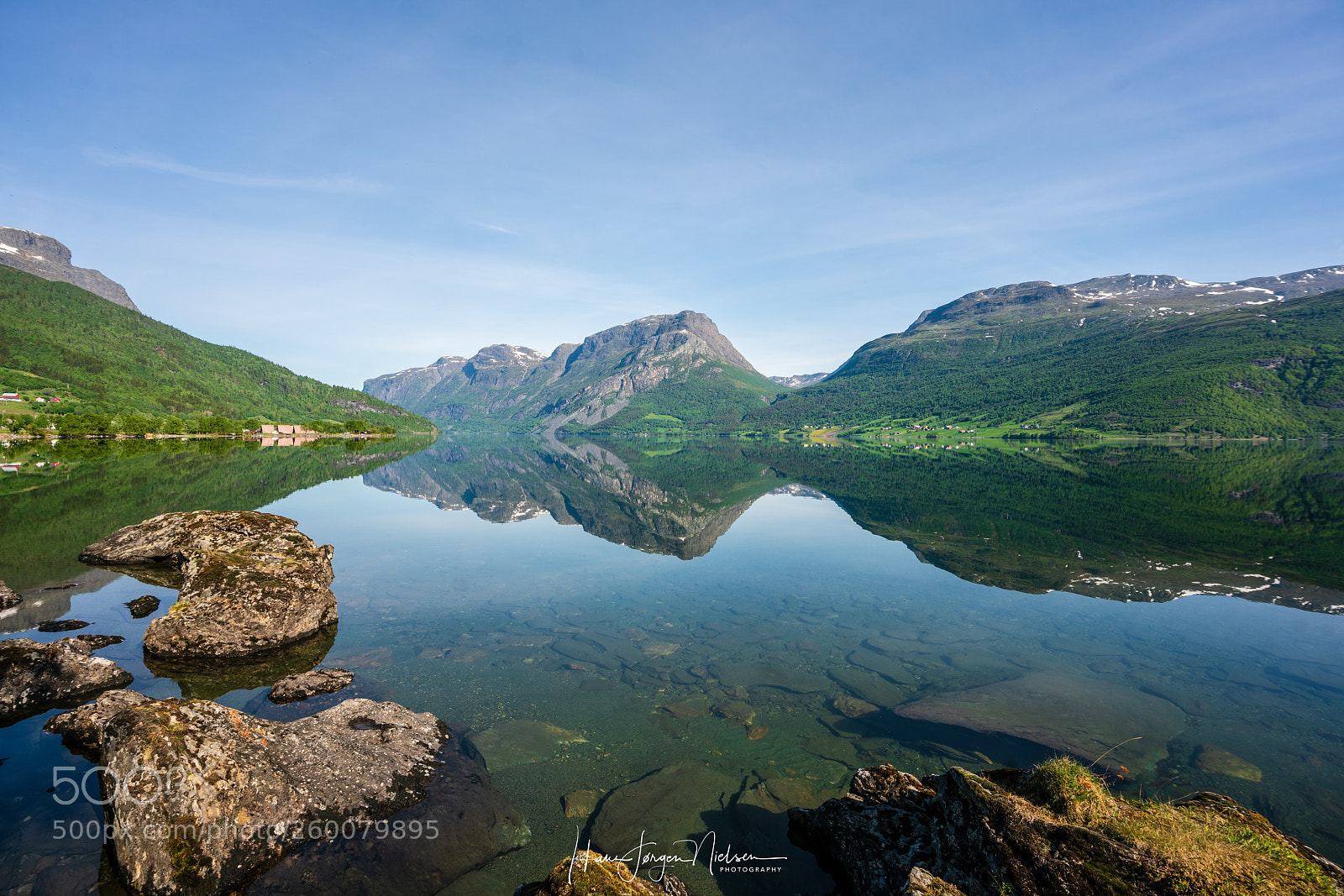 Sony a7R II sample photo. Lake vangsmjosi photography