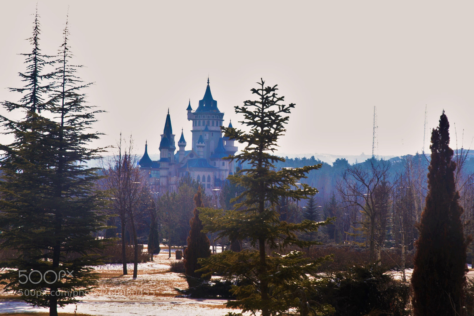 Nikon D300 sample photo. Sazova tale castle photography