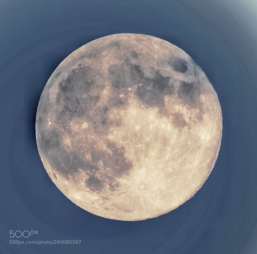 Nikon Coolpix S9900 sample photo. The full moon in photography