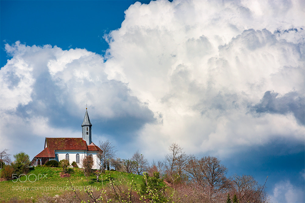 Canon EOS 40D sample photo. A black forest chapel photography