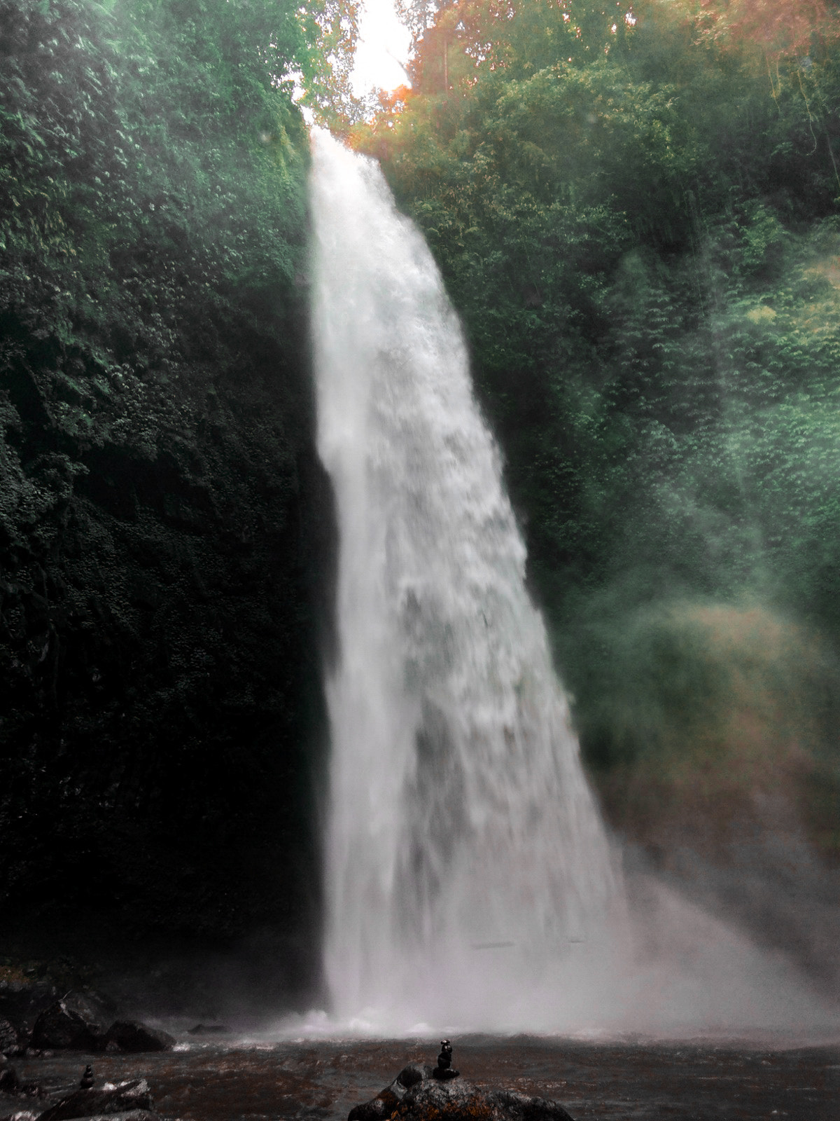 vivo Y53 sample photo. Waterfall photography