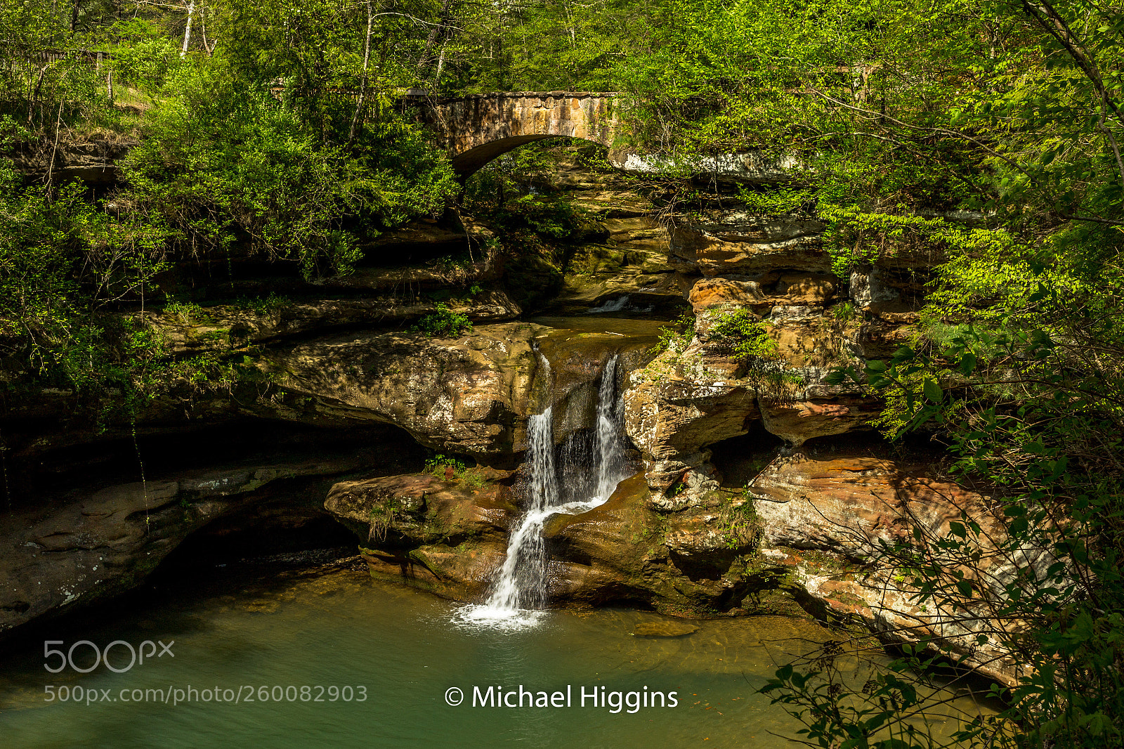 Canon EOS 1200D (EOS Rebel T5 / EOS Kiss X70 / EOS Hi) sample photo. Upper falls - hocking photography