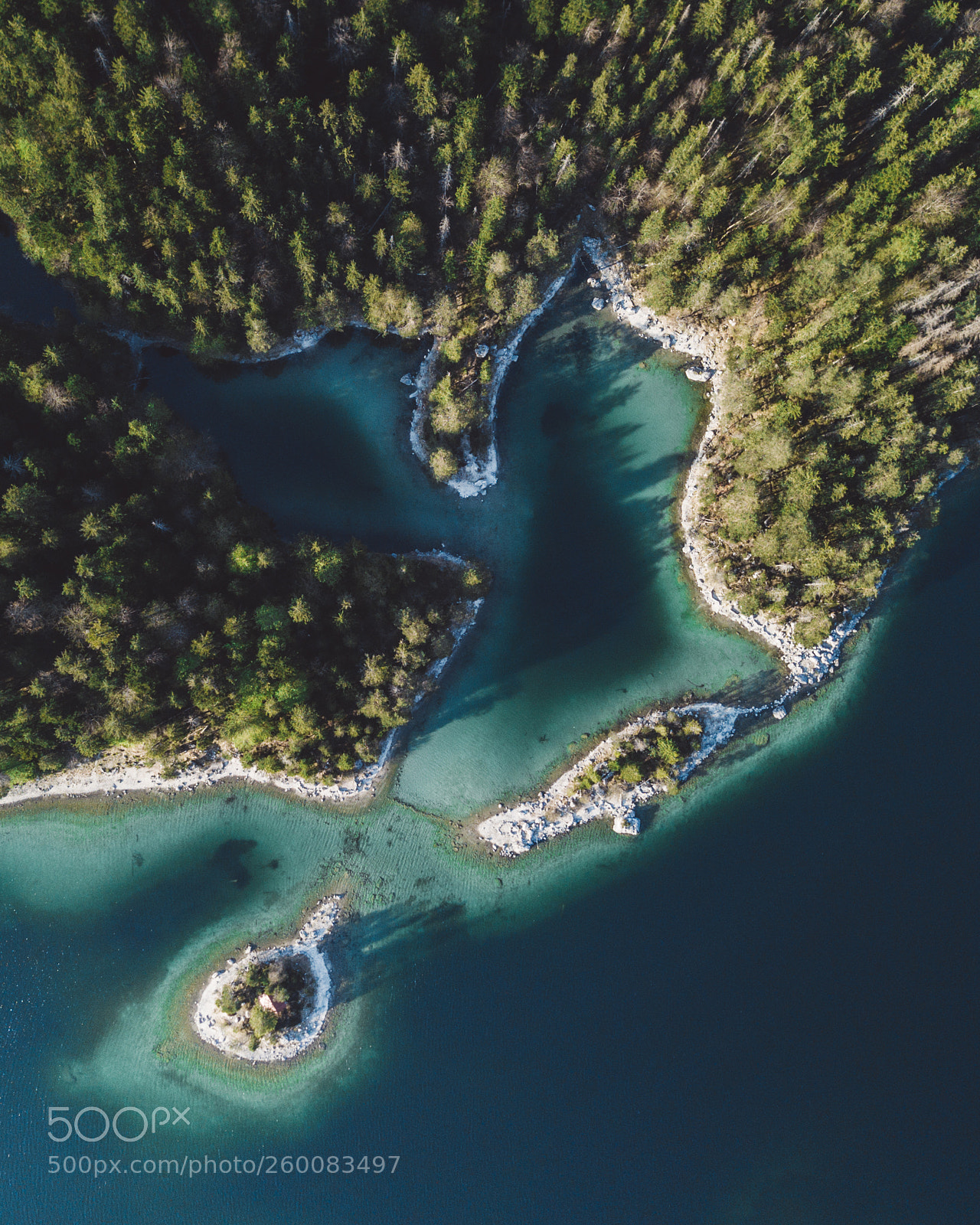 DJI FC220 sample photo. Eibsee, germany photography