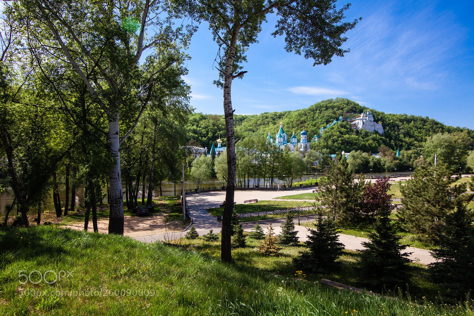 Canon EOS 5D Mark II sample photo. Holy assumption svyatogorsk lavra photography