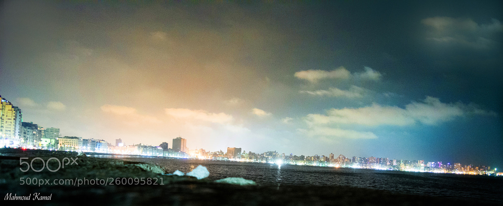 Nikon D5200 sample photo. Alexandria at night photography