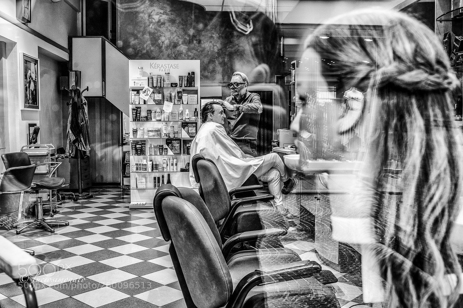 Sony a7R III sample photo. Barber at work photography