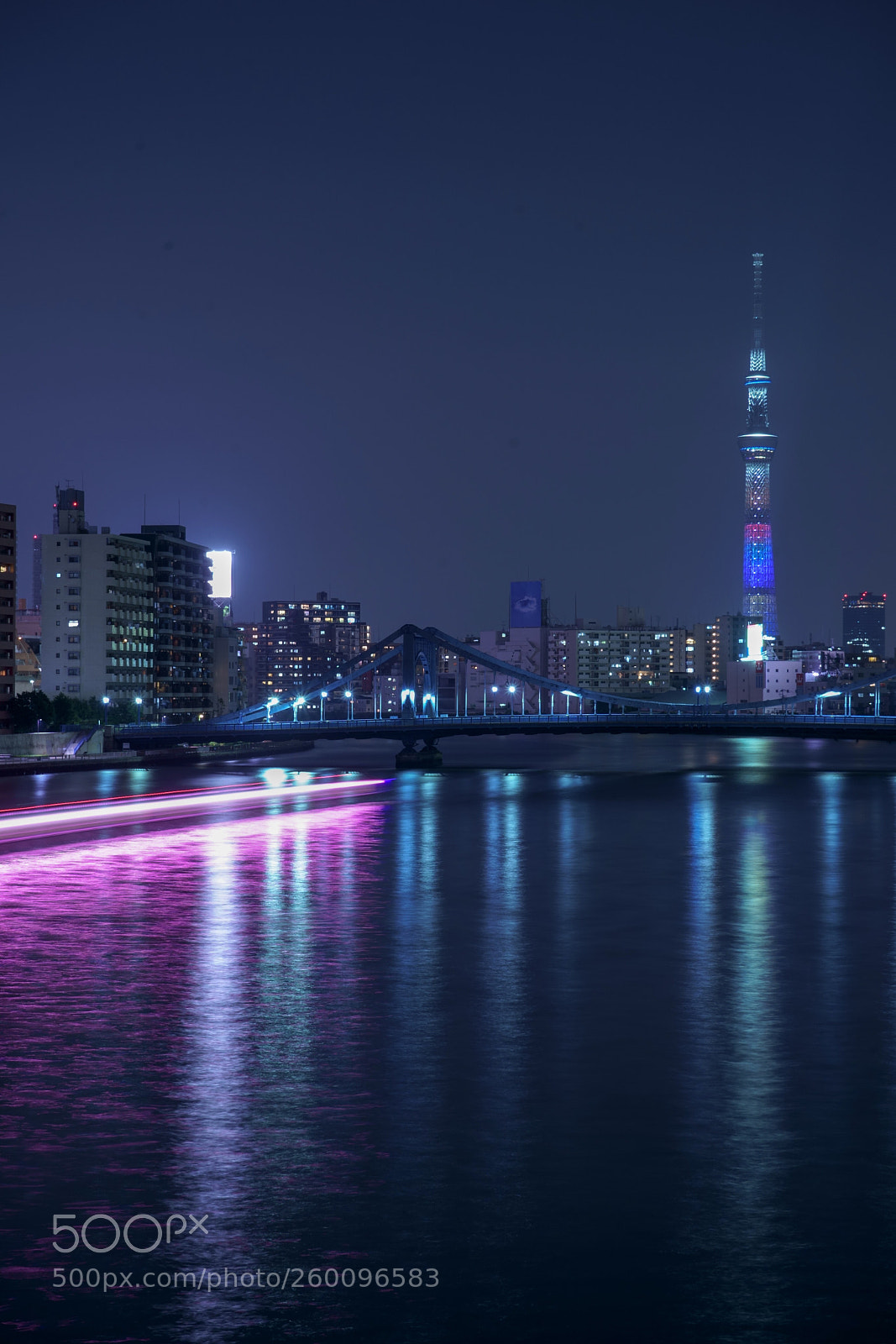 Sony a7 III sample photo. Light trace of water photography