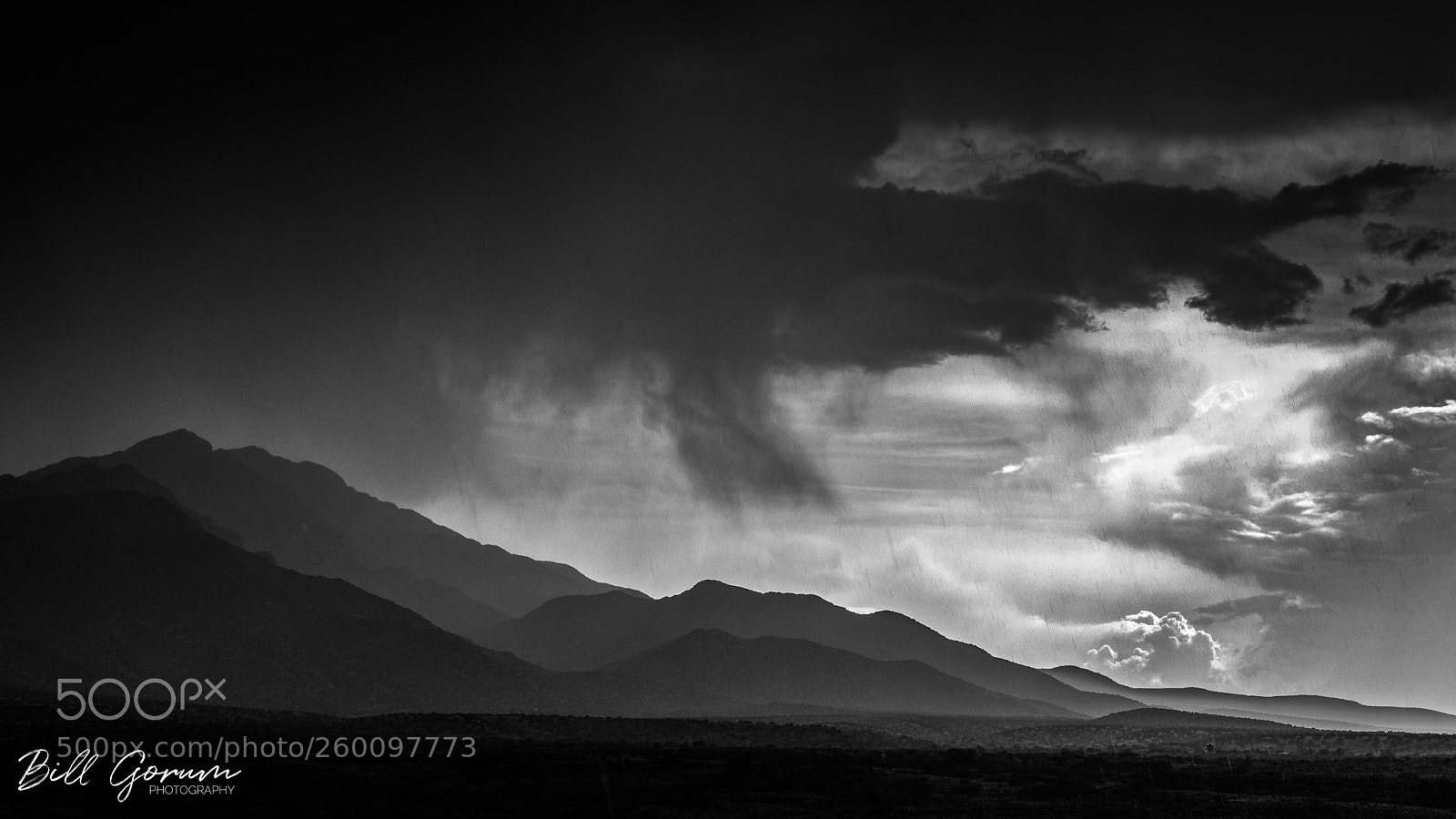 Nikon D750 sample photo. Rainstorm over the sierra photography
