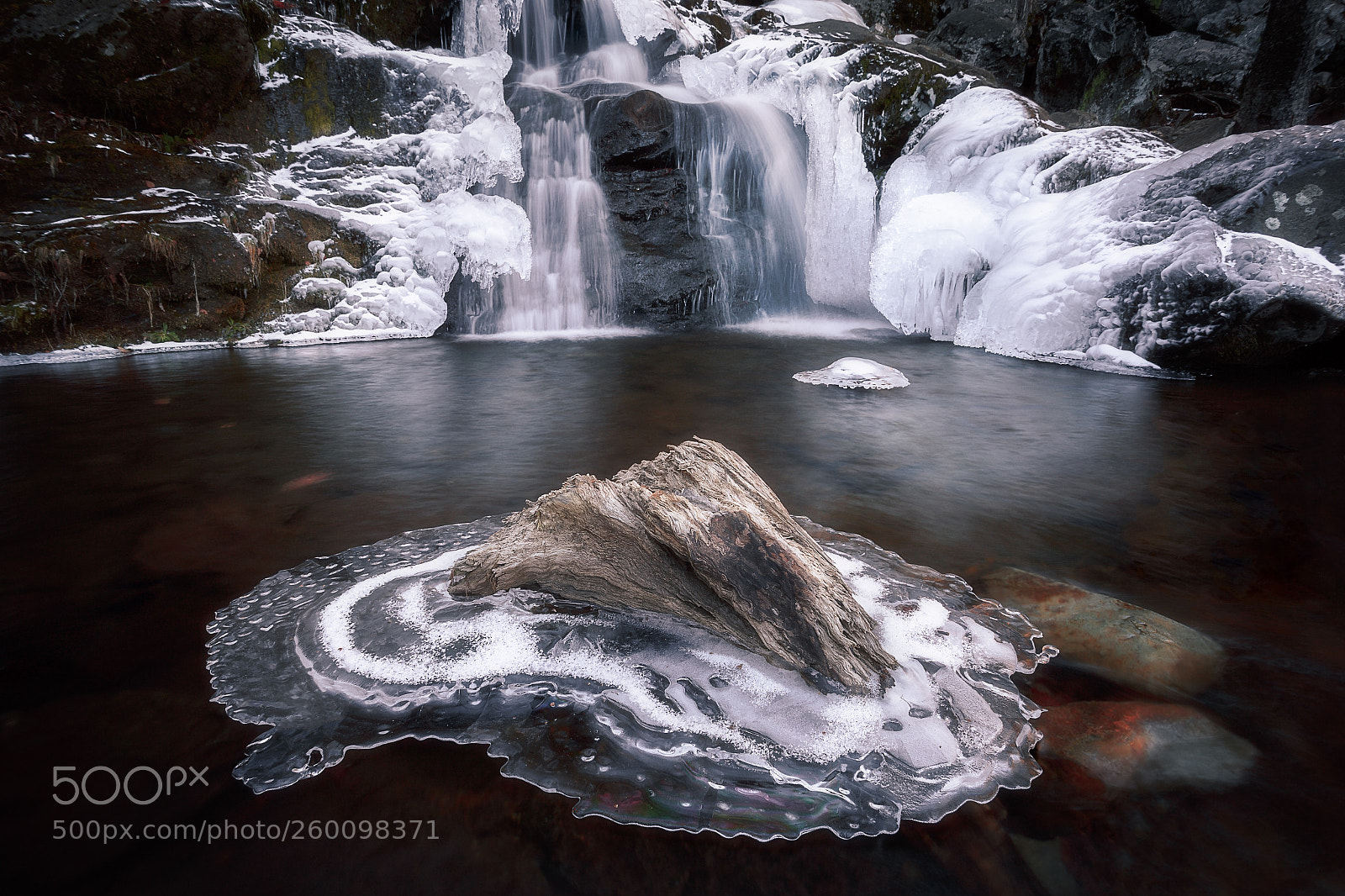 Canon EOS 6D sample photo. Trapped in the ice photography
