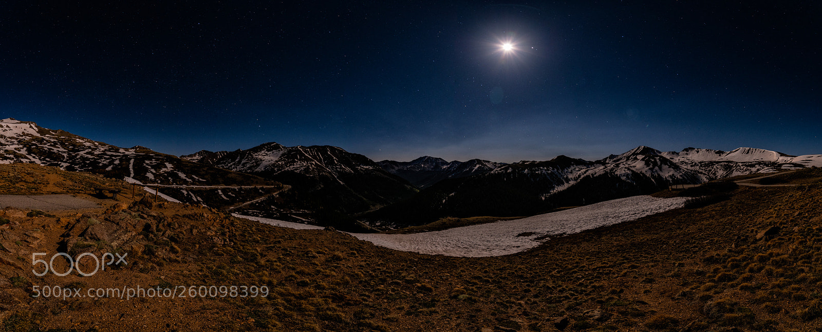 Nikon D850 sample photo. Full moon at independence photography