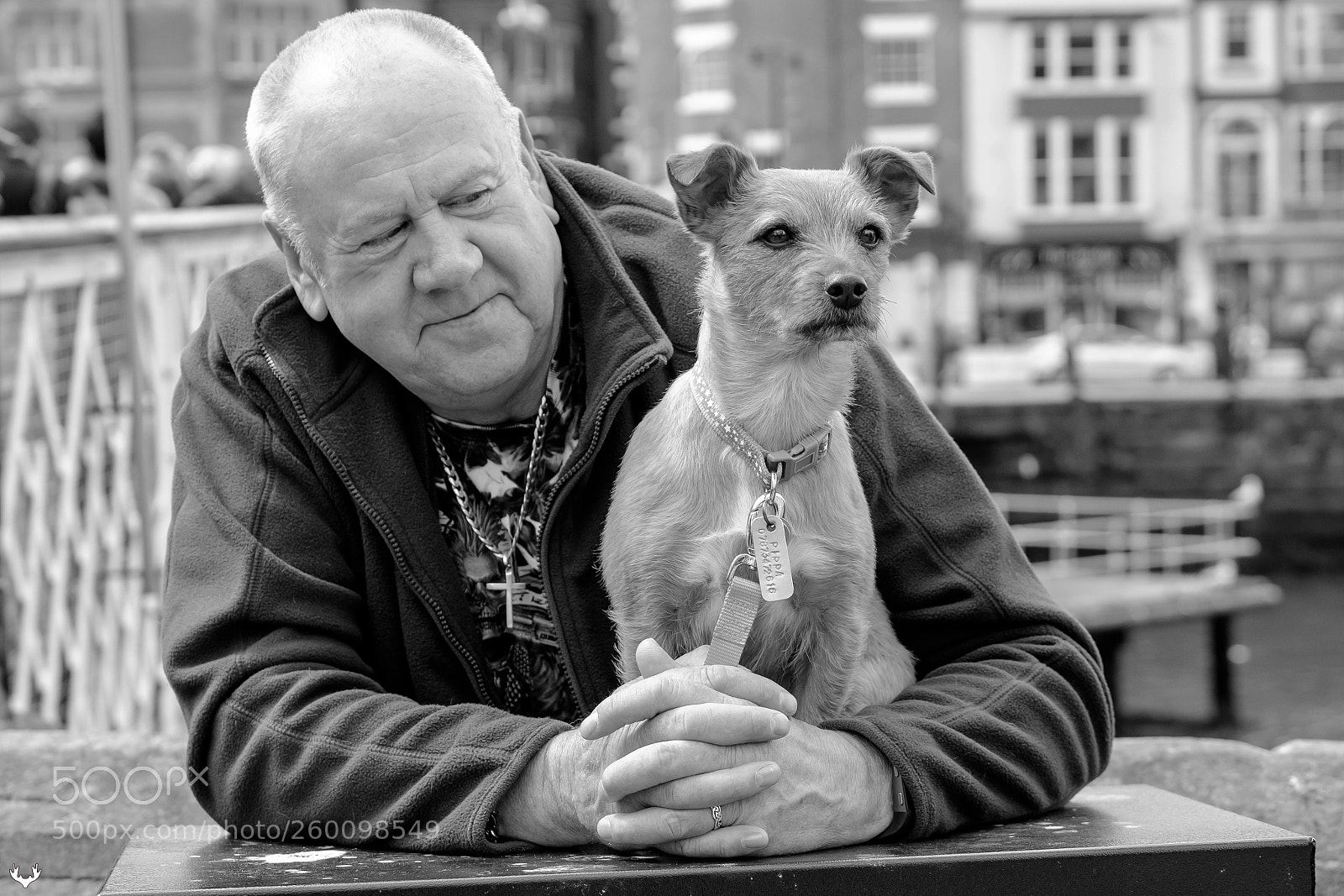 Fujifilm X-T1 sample photo. Man and dog photography
