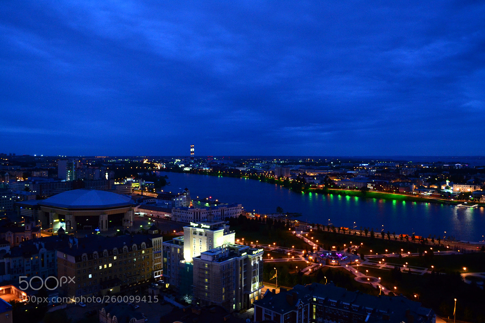 Nikon D3100 sample photo. Night lake photography