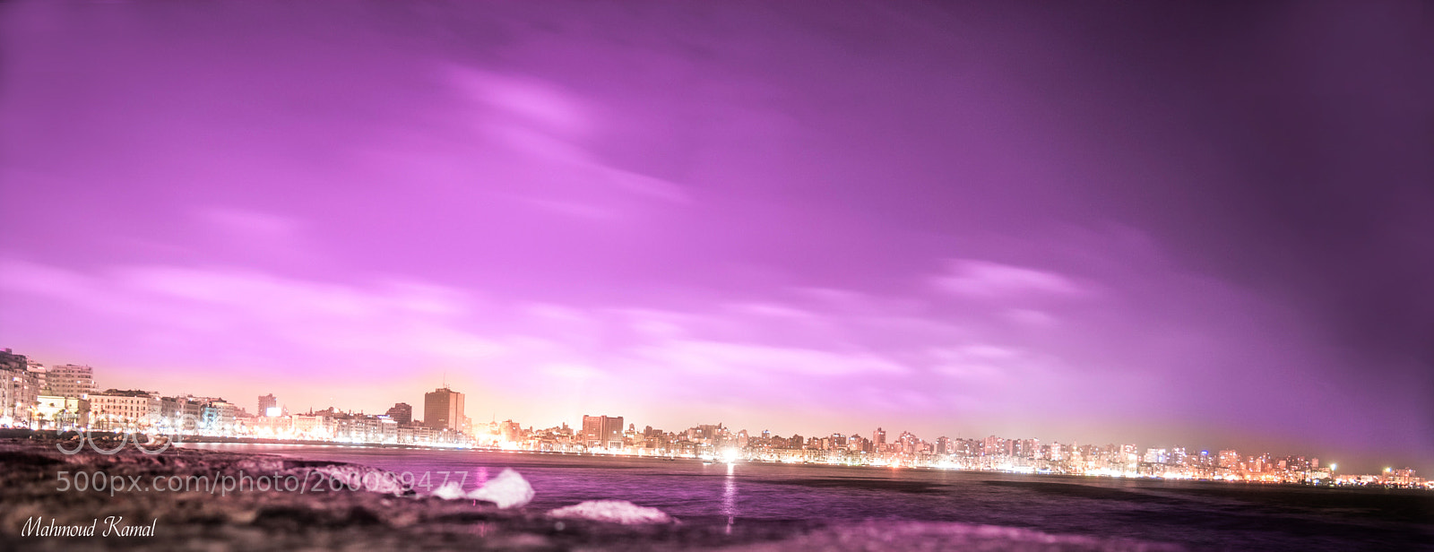 Nikon D5200 sample photo. Alexandria at night photography
