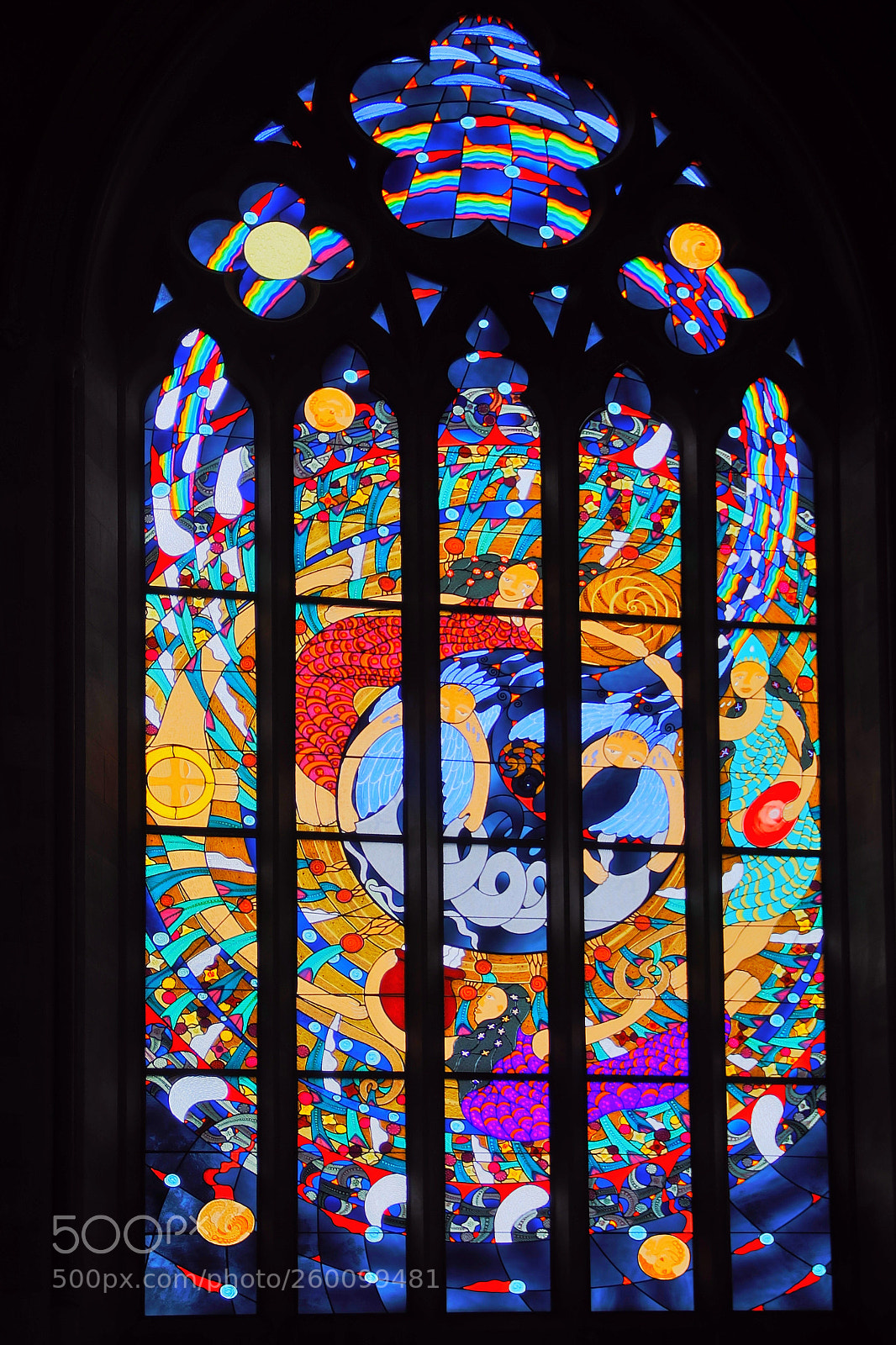 Canon EOS 80D sample photo. Stained glass window in photography