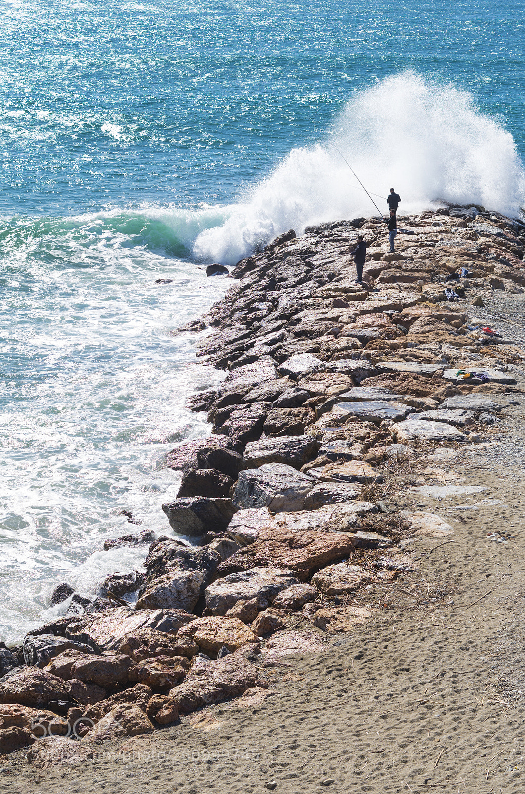 Pentax K-50 sample photo. Waves photography