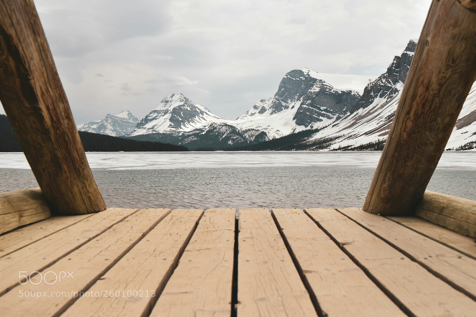 Nikon D5500 sample photo. Bow lake photography