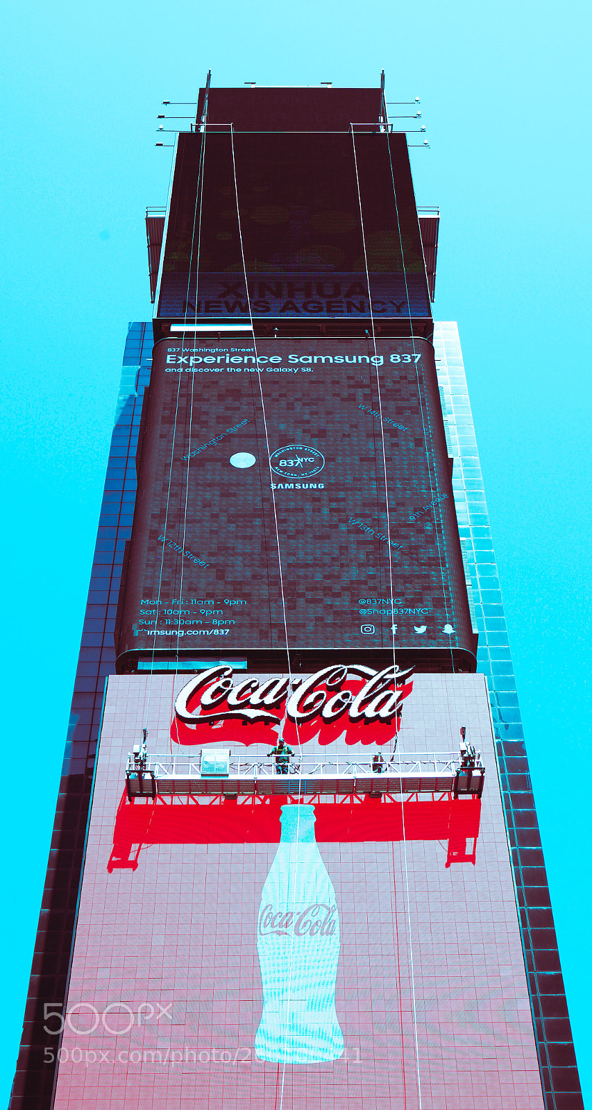 Canon EOS 5D Mark II sample photo. New york in color photography