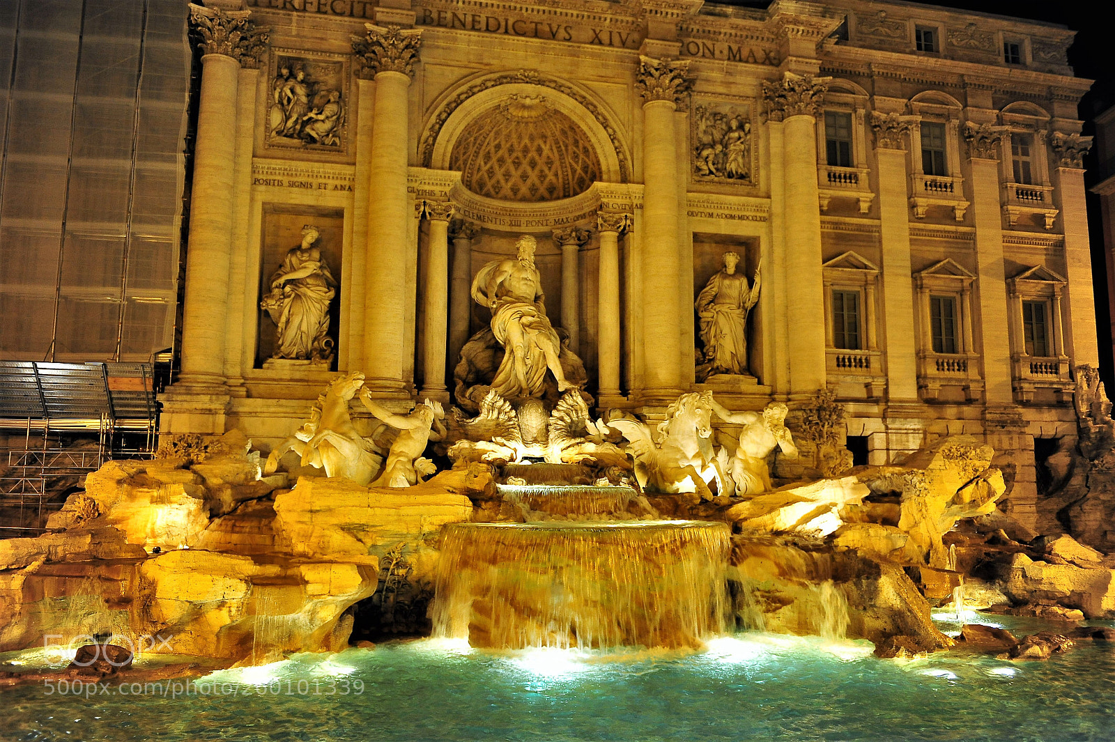 Nikon D700 sample photo. Fontana di trevi photography