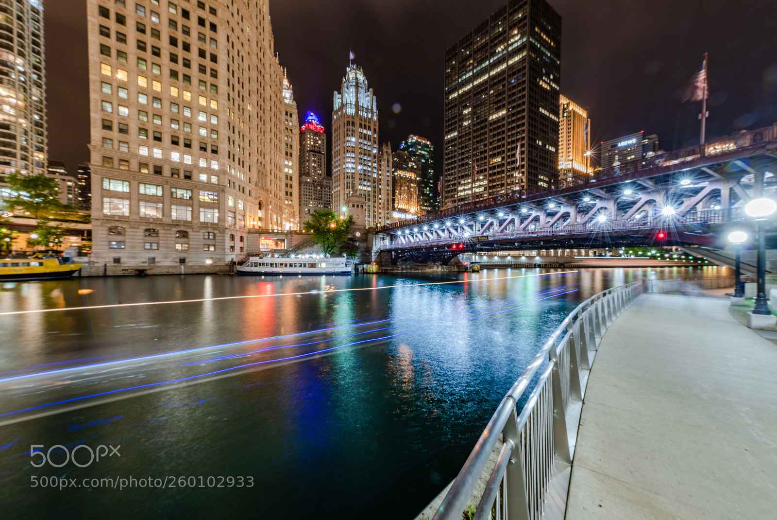 Nikon D850 sample photo. Chicago river photography