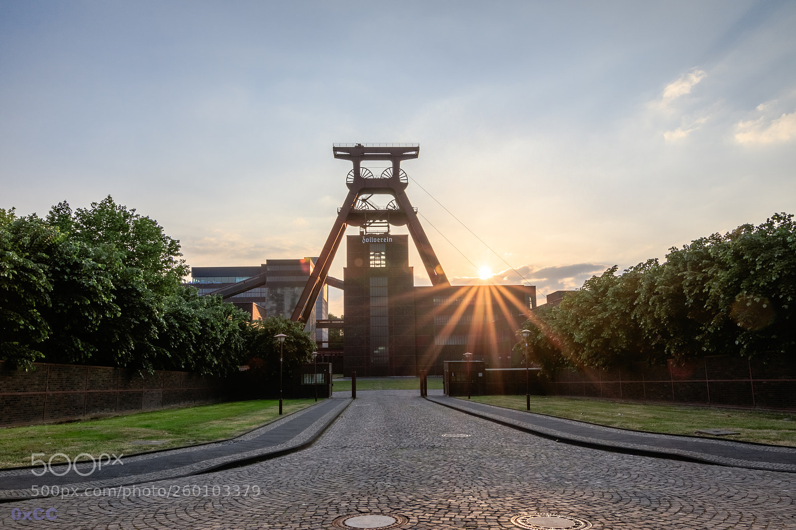 Canon EOS 7D Mark II sample photo. Industial sunset photography