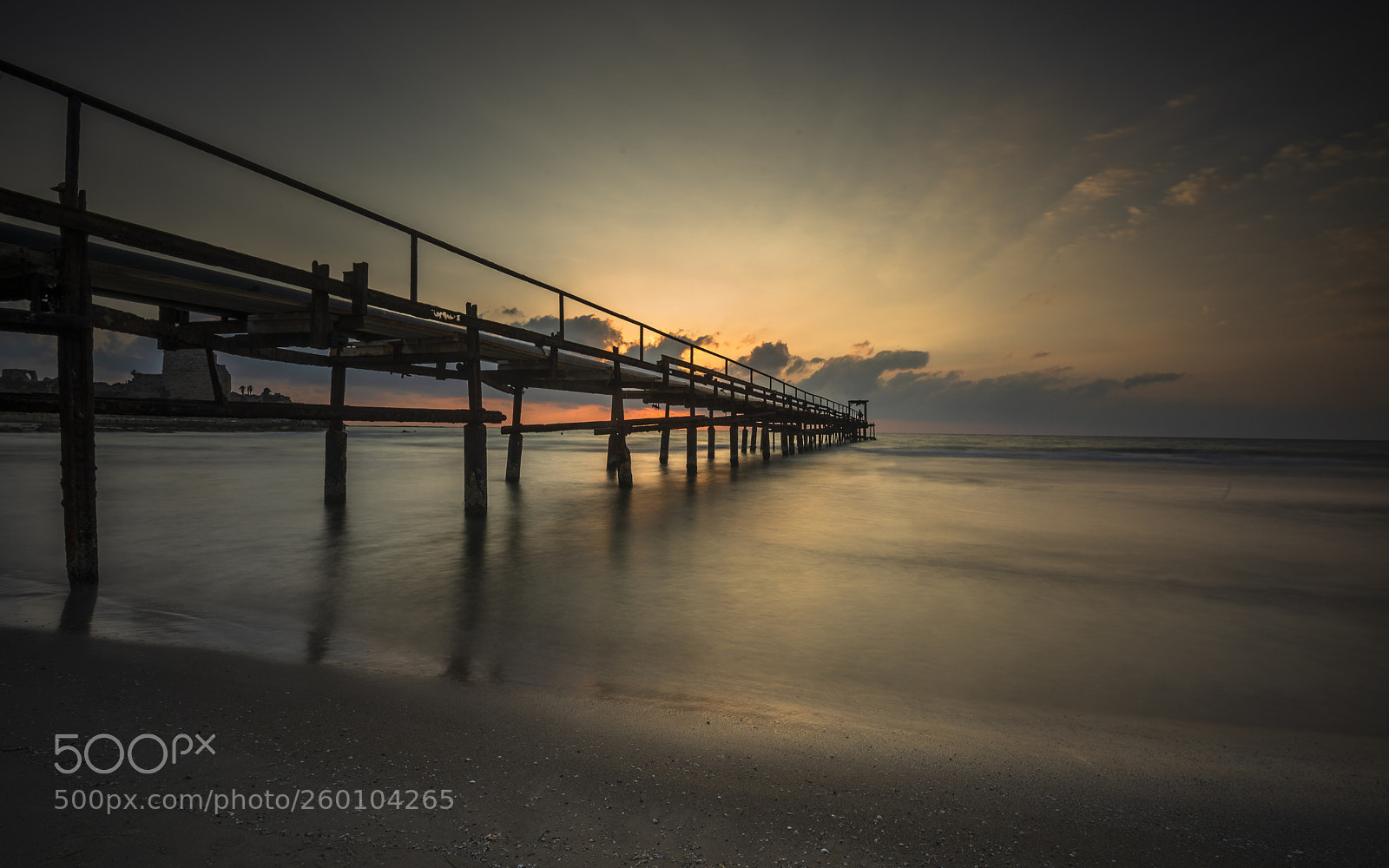 Nikon D750 sample photo. Bridge to sea photography