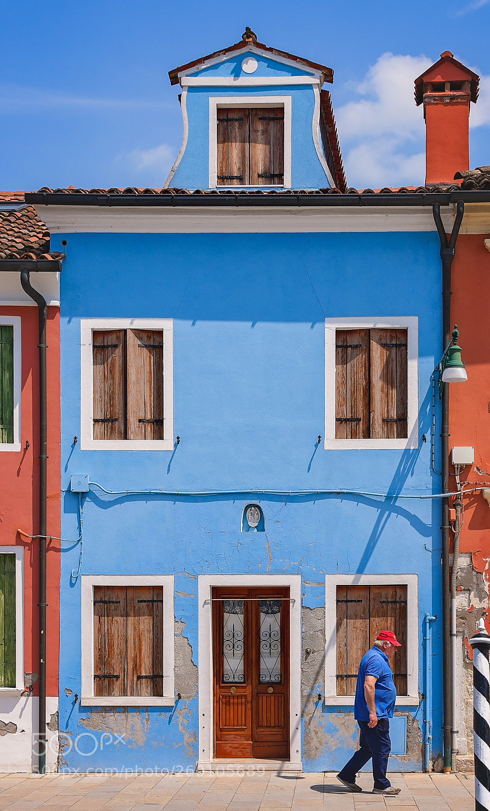 Nikon D850 sample photo. Burano house  photography