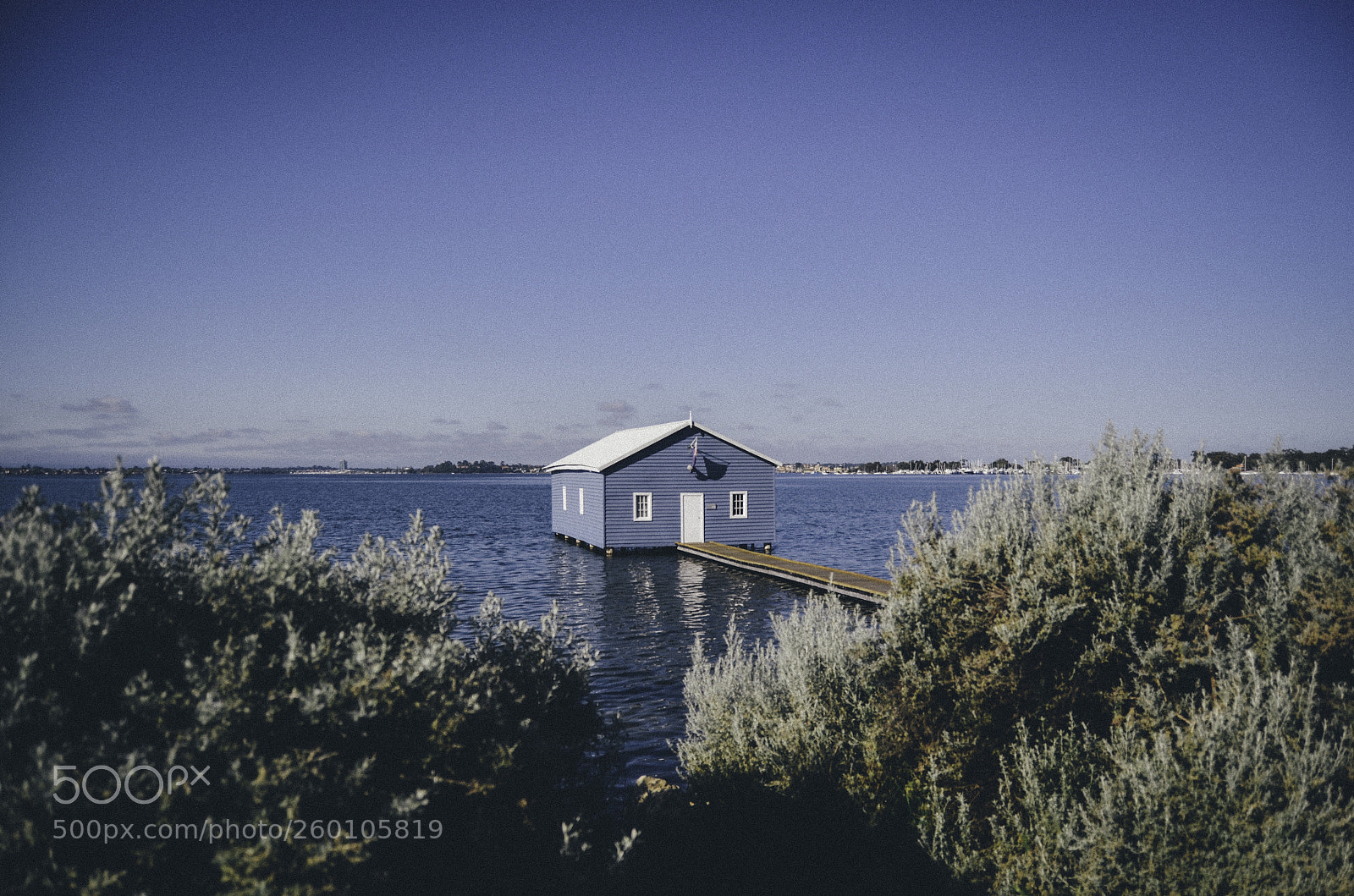 Nikon D7000 sample photo. Blue boat house photography