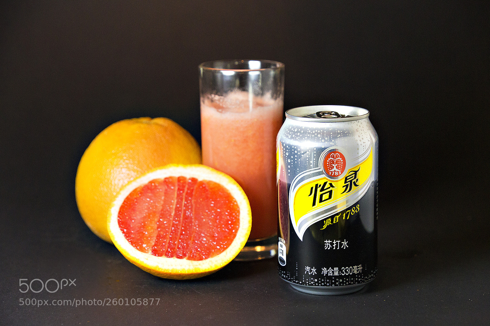 Canon EOS 6D sample photo. 怡泉（schweppes）&grapefruit photography
