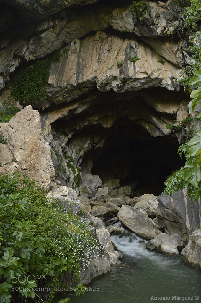 Nikon D3200 sample photo. Cueva del gato photography